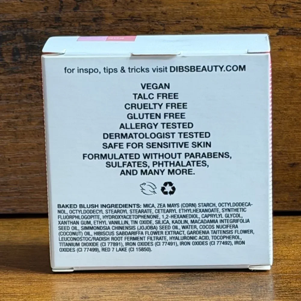 DIBS Pop Star Duet Baked Blush + Go To Glossy Balm Italian Soda NEW